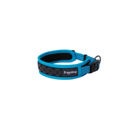 Picture of FREEDOG Boreal Blue Reflective Dog Collar | Adjustable